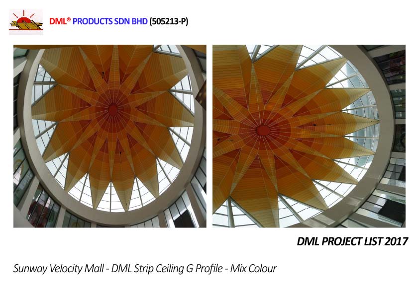 DML Strip Ceiling G Profile | Steel & Aluminium Ceiling
